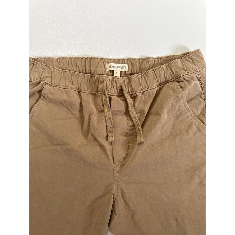 Tucker + Tate Boys Tan Lead Pull On Chino Jogger Pants XL 14/16 NWT BY408862BB